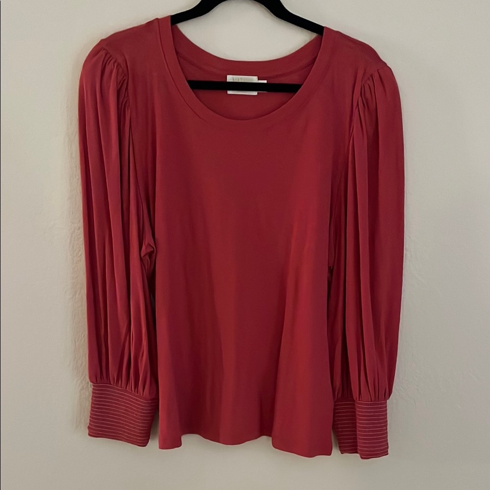 Elegant Red Women's Top